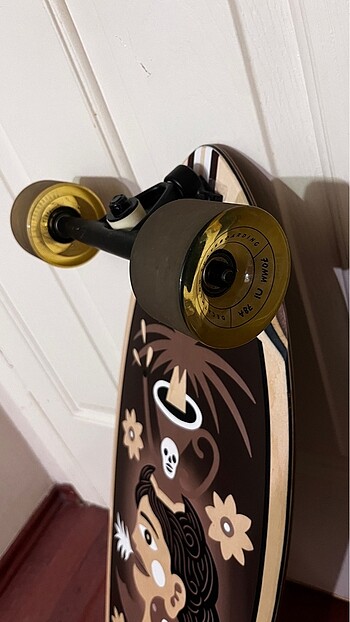 Longboard Mystic Wood Fish 500 kaykay - Görsel 4