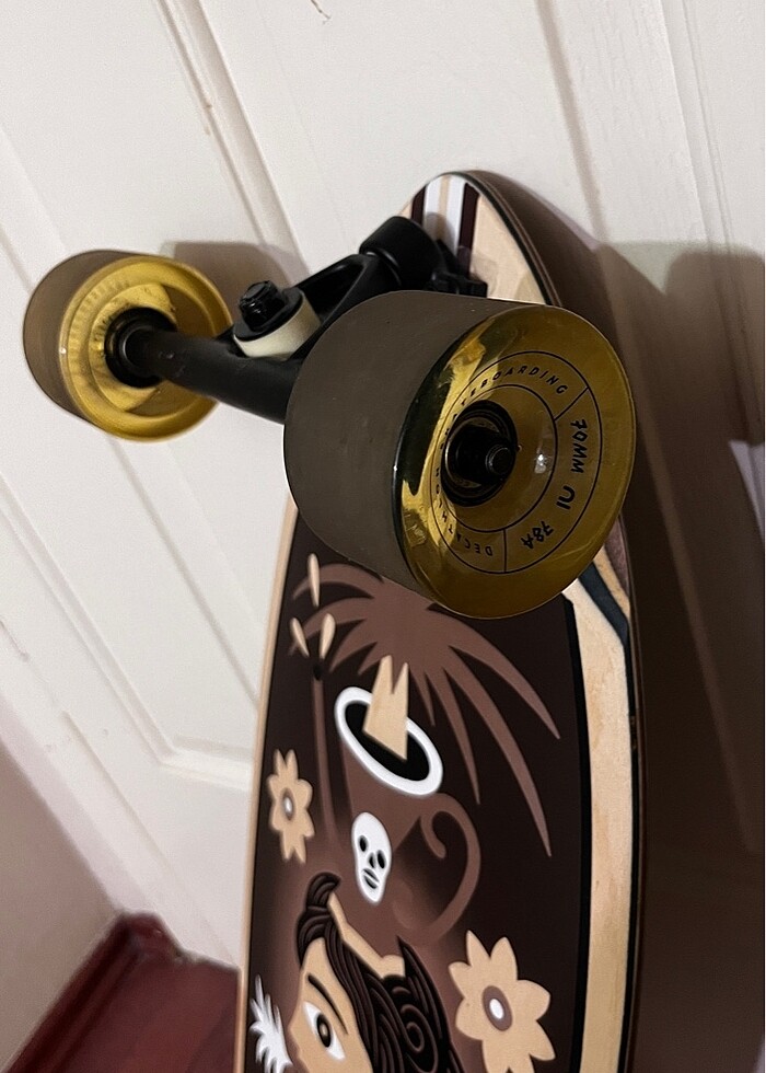 Longboard Mystic Wood Fish 500 kaykay - Görsel 4