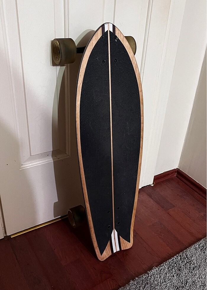 Longboard Mystic Wood Fish 500 kaykay - Görsel 2