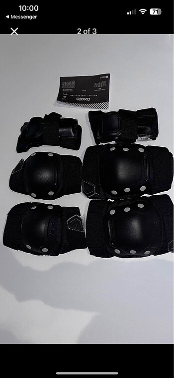 Dizlik kolluk bilek korumalık paten kaykay - Görsel 2