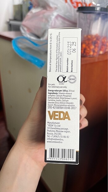 Beden Renk Biorhytm köpek vitamin multivitamin