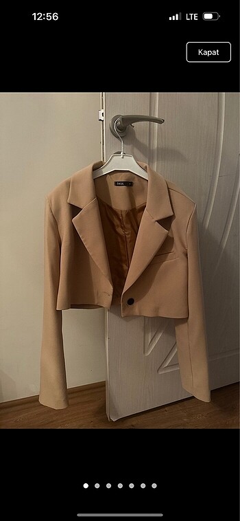 Dilvin crop blazer