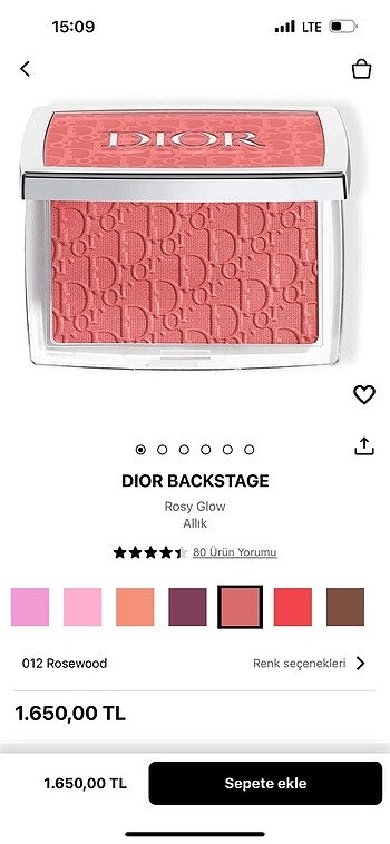 Dior allık
