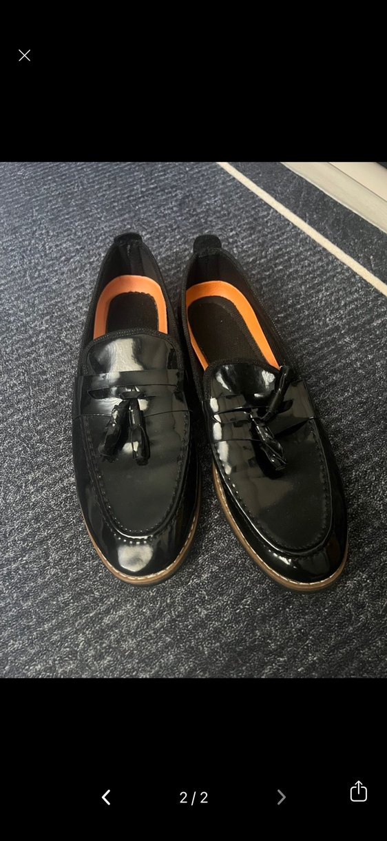 Siyah Erkek Püsküllü Klasik Ayakkabı - Görsel 2