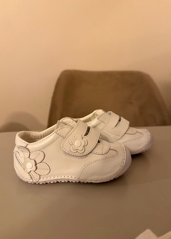 Kız Bebek Beyaz İlk Adım Ayakkabısı - Görsel 2