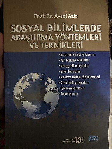 Sosyal bilimlerde araştırma yöntemleri ve teknikleri