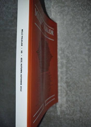 Millî Folklor Uluslararası Kültür Araştırmaları Dergisi 95. Sayı - Görsel 2