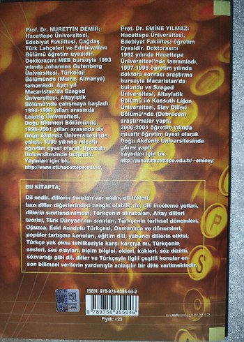 Nurettin DEMİR, Emine YILMAZ - Türk Dili El Kitabı 7. Baskı - Görsel 3