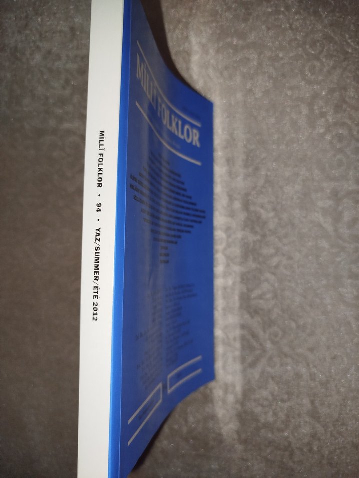 Milli Folklor Uluslararası Kültür Araştırmaları Dergisi 94. Sayı - Görsel 2