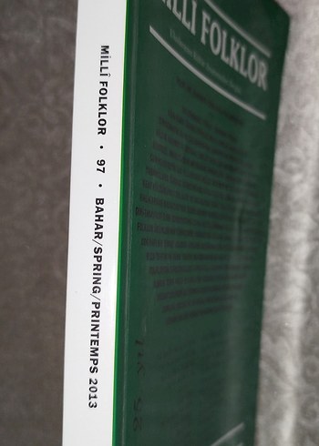 Millî Folklor Uluslararası Kültür Araştırmaları Dergisi 97. Sayı - Görsel 2