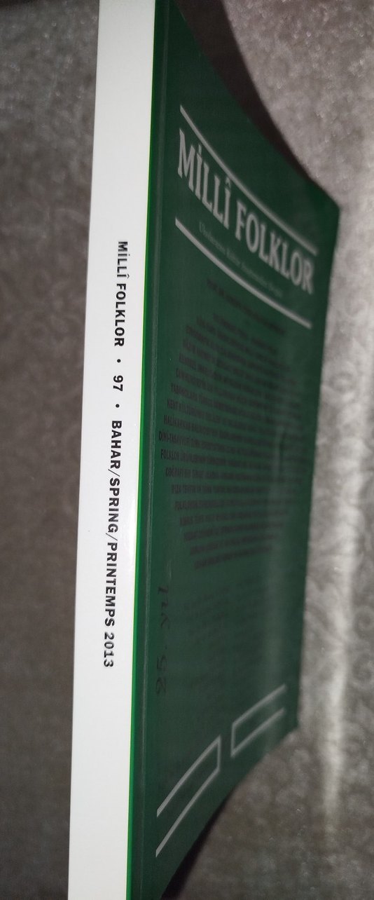 Millî Folklor Uluslararası Kültür Araştırmaları Dergisi 97. Sayı - Görsel 2