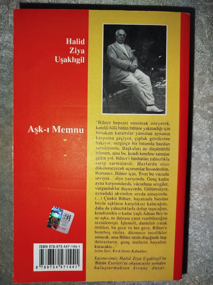 Halid Ziya Uşaklıgil - Aşk-ı Memnu - Görsel 3