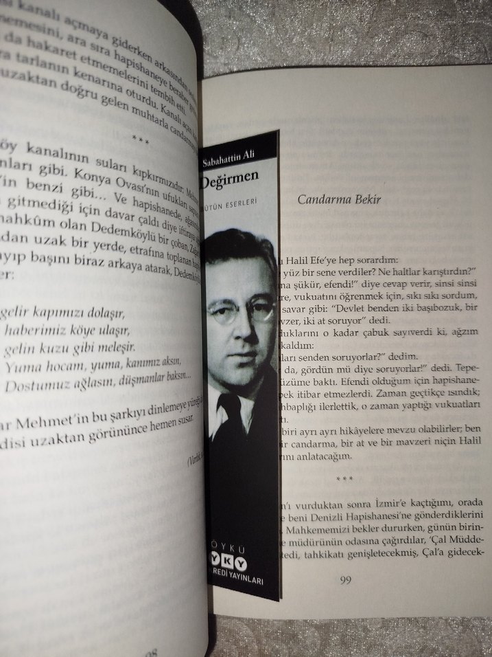 Sabahattin Ali - Değirmen YKY'de 51. Baskı - Görsel 4