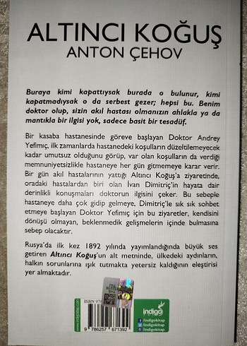 Anton Çehov - Altıncı Koğuş - Görsel 3