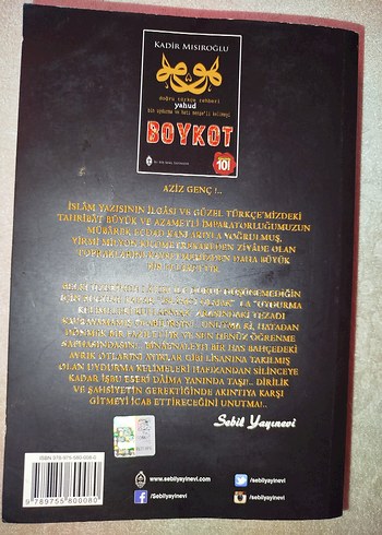  Beden Boykot - Kadir Mısıroğlu 10. Baskı