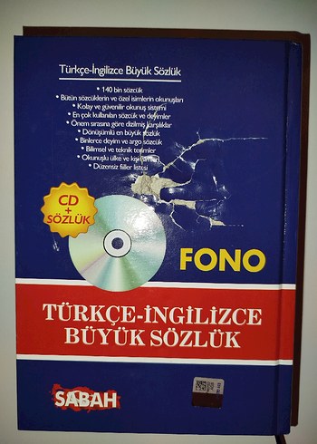 Türkçe-İngilizce Büyük Sözlük - Görsel 3
