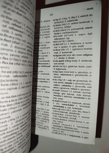 Redhouse Mini Sözlüğü İngilizce-Türkçe - Görsel 5