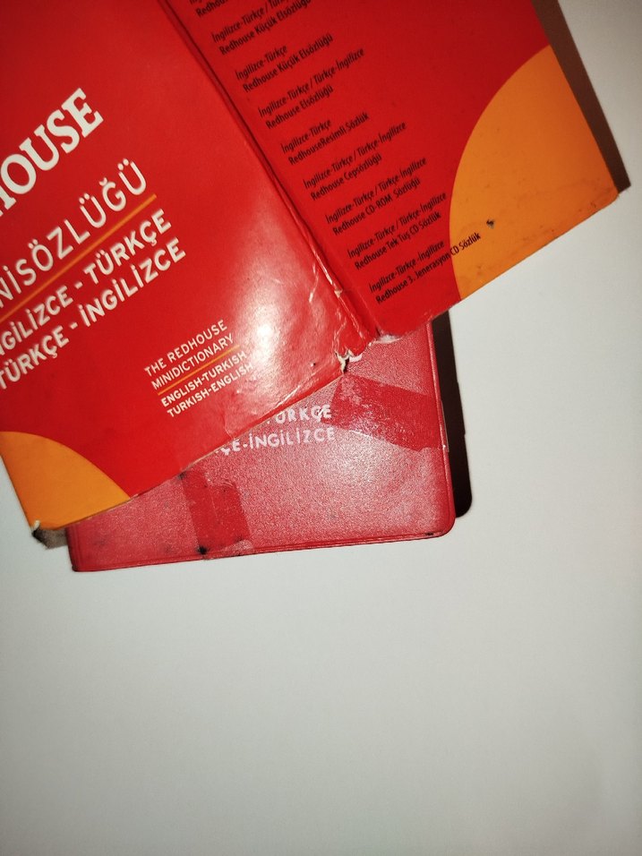 Redhouse Mini Sözlüğü İngilizce-Türkçe - Görsel 4