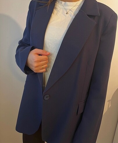 s Beden lacivert Renk Blazer ceket