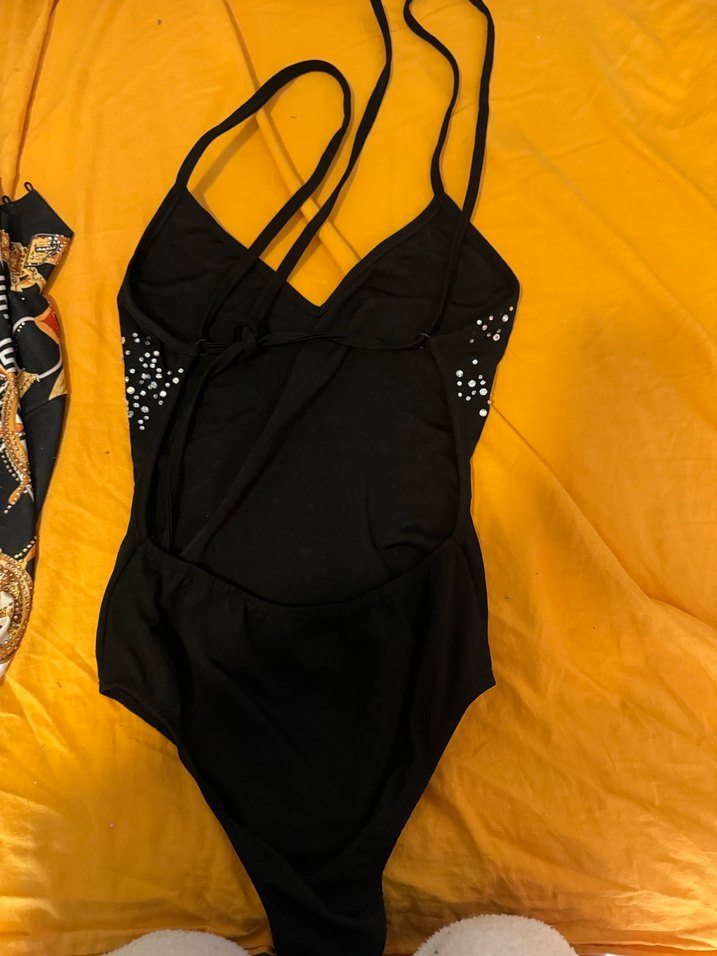 Siyah taş detaylı zıbınlı - Görsel 2