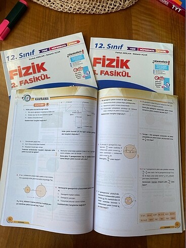 Çap 12. Sınıf fizik seti (3lü)