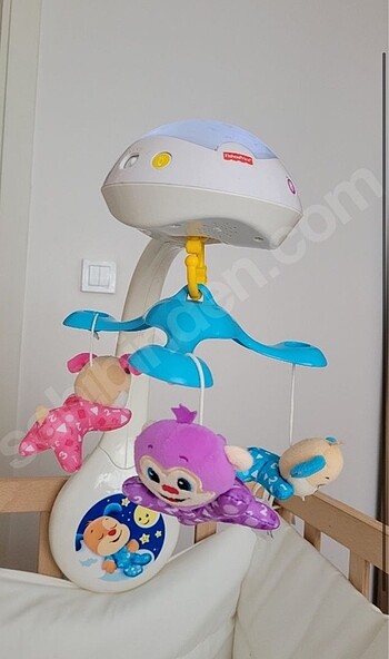 Beden Fisher Price 1-2 kez kullanılmış müzikli dönence