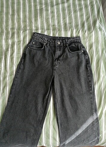 Yüksek bel wide leg jeans