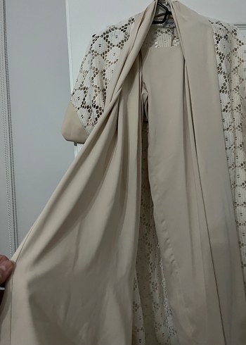 Bej Bohem Uzun Kadın takım - Görsel 2