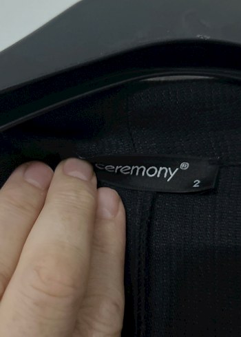 Kadın Siyah Uzun Kollu Salaş Giy-Çık - Görsel 4