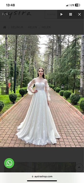 Aysira Aysira helen gelinlik