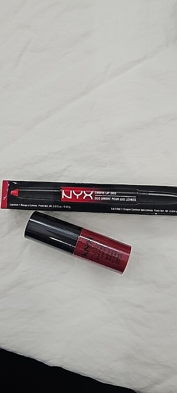 NYX Ruj ve Kalem 