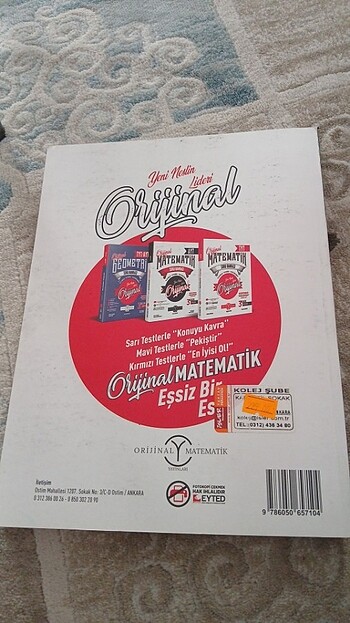 Orijinal ayt matematik