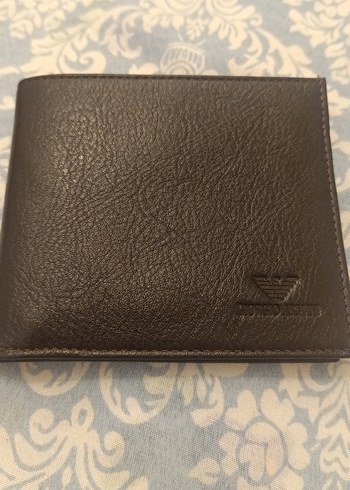 Klasik Elegan Kahverengi Erkek Cüzdanı deri