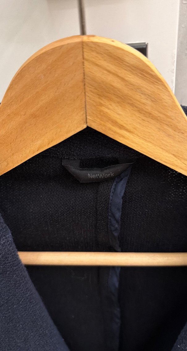 Lacivert Düğmeli Erkek Takım Ceketi - Görsel 2