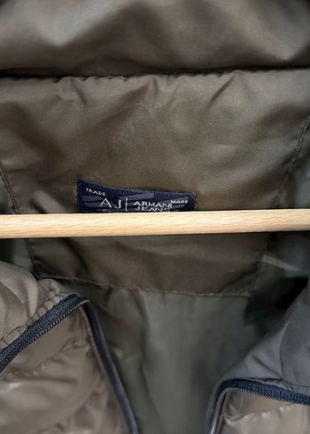 EA7 Erkek Gri Bej Şişme Yelek Xl - Görsel 2