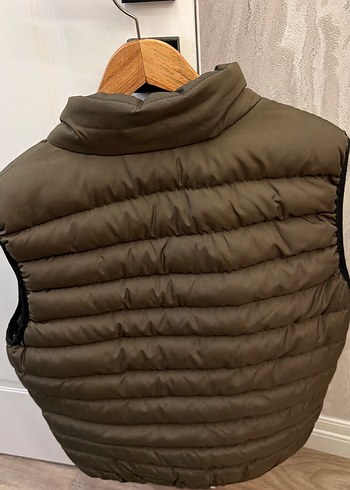 EA7 Erkek Gri Bej Şişme Yelek Xl - Görsel 3