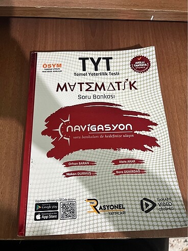 NAVİGASYON TYT MATEMATİK SORU BANKASI RASYONEL YAYINLARI