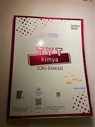 345 Yayınları tyt kimya soru bankası