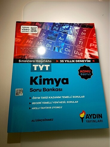 Aydın Yayınları Tyt Kimya Soru Bankası
