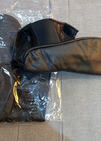 Fermuarlı Siyah Erkek ve kadın için mes - Görsel 2