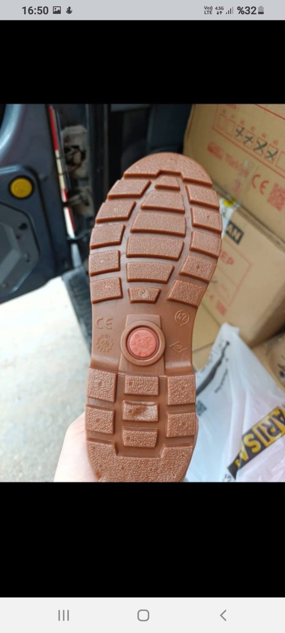 Kahverengi erkek  Yağmur Çizmesi - Görsel 4