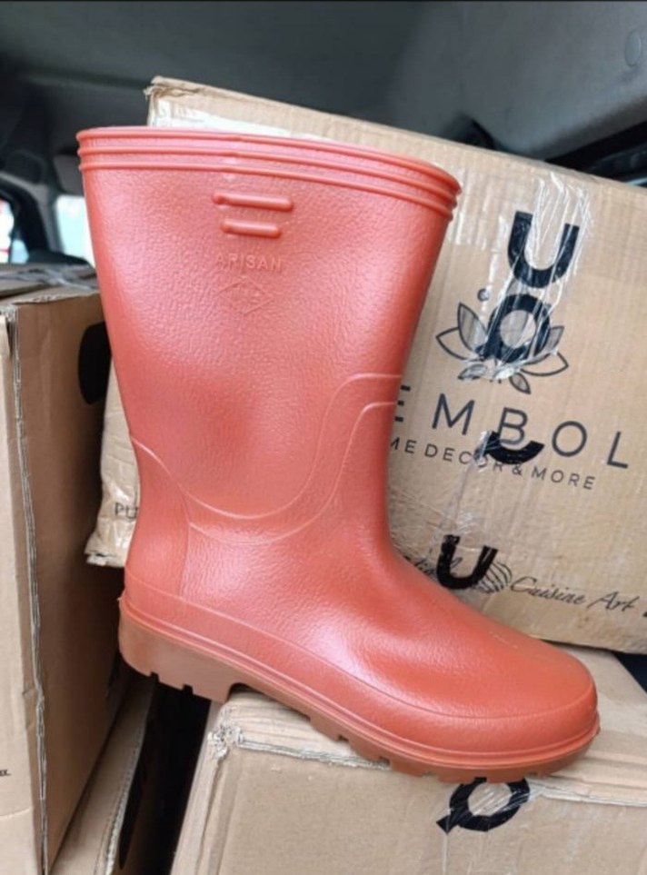 Kahverengi erkek  Yağmur Çizmesi - Görsel 2