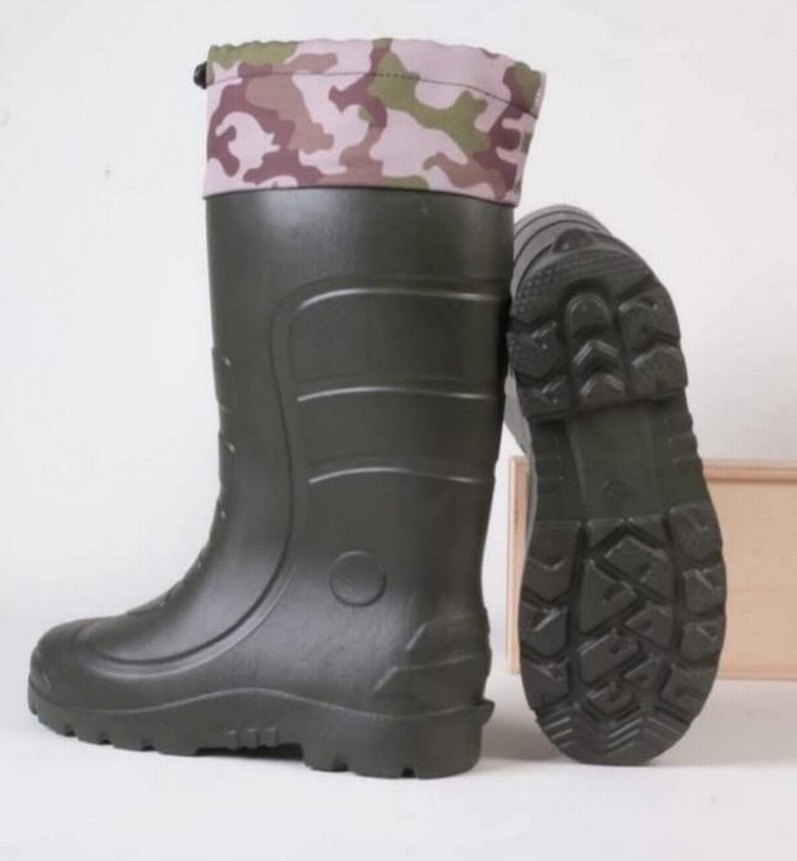 Kamuflaj Desenli Erkek avcı  çizmesi - Görsel 4