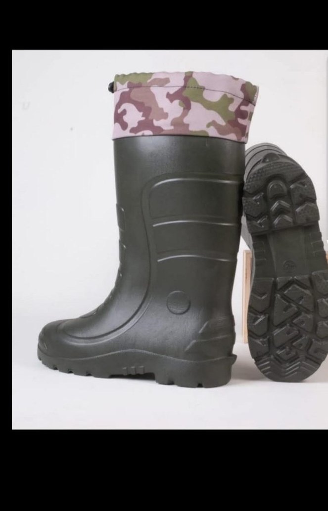 Kamuflaj Desenli Erkek avcı  çizmesi - Görsel 3