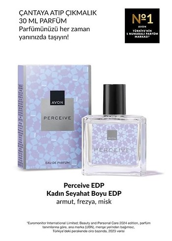 Avon Perceive Kadın Parfümü Eau de Parfum - Görsel 2