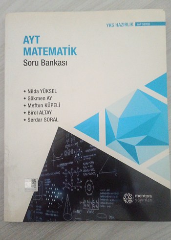 AYT Matematik Soru Bankası - Mentora Yayınları