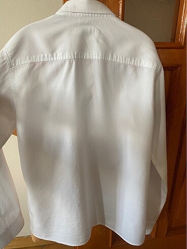 9 Yaş Beden beyaz Renk Orjinal erkek çocuk gömlek