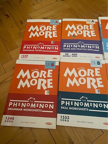 Beden More&more ingilizce set