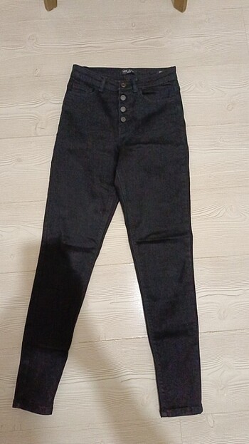 Siyah skinny Jean LCW kot pantolon