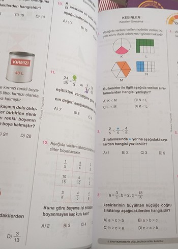 Beden 5. Sınıf Matematik Güçlendiren Soru Bankası